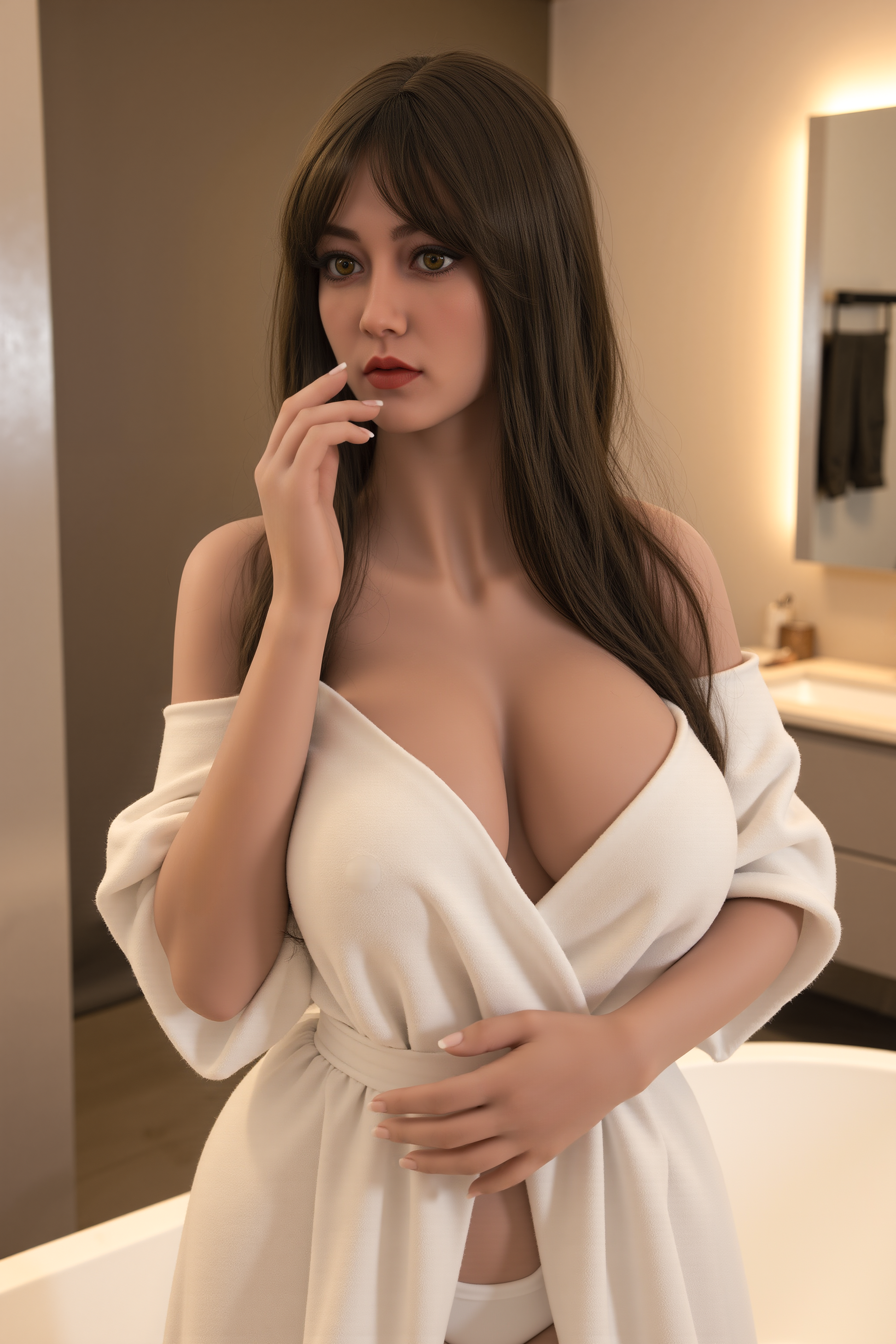 Premium TPE Liebespuppe - Realistische Sexpuppe Detail